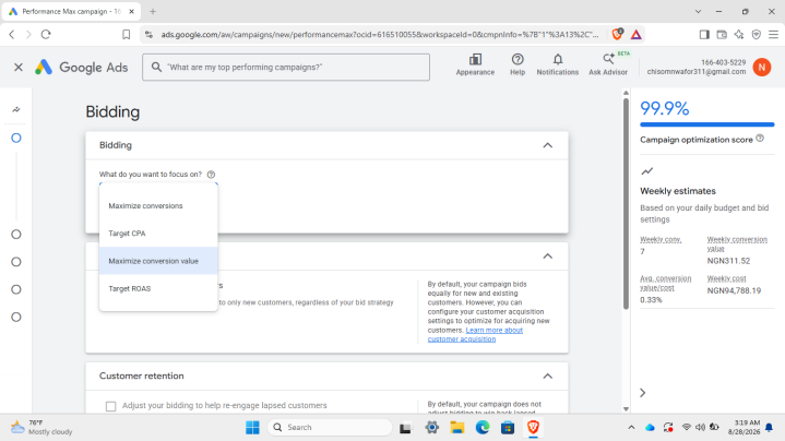 Step 3 — Bidding Strategy
